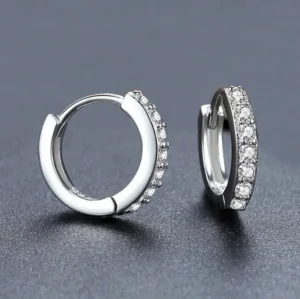 Brinco Silver Zircon